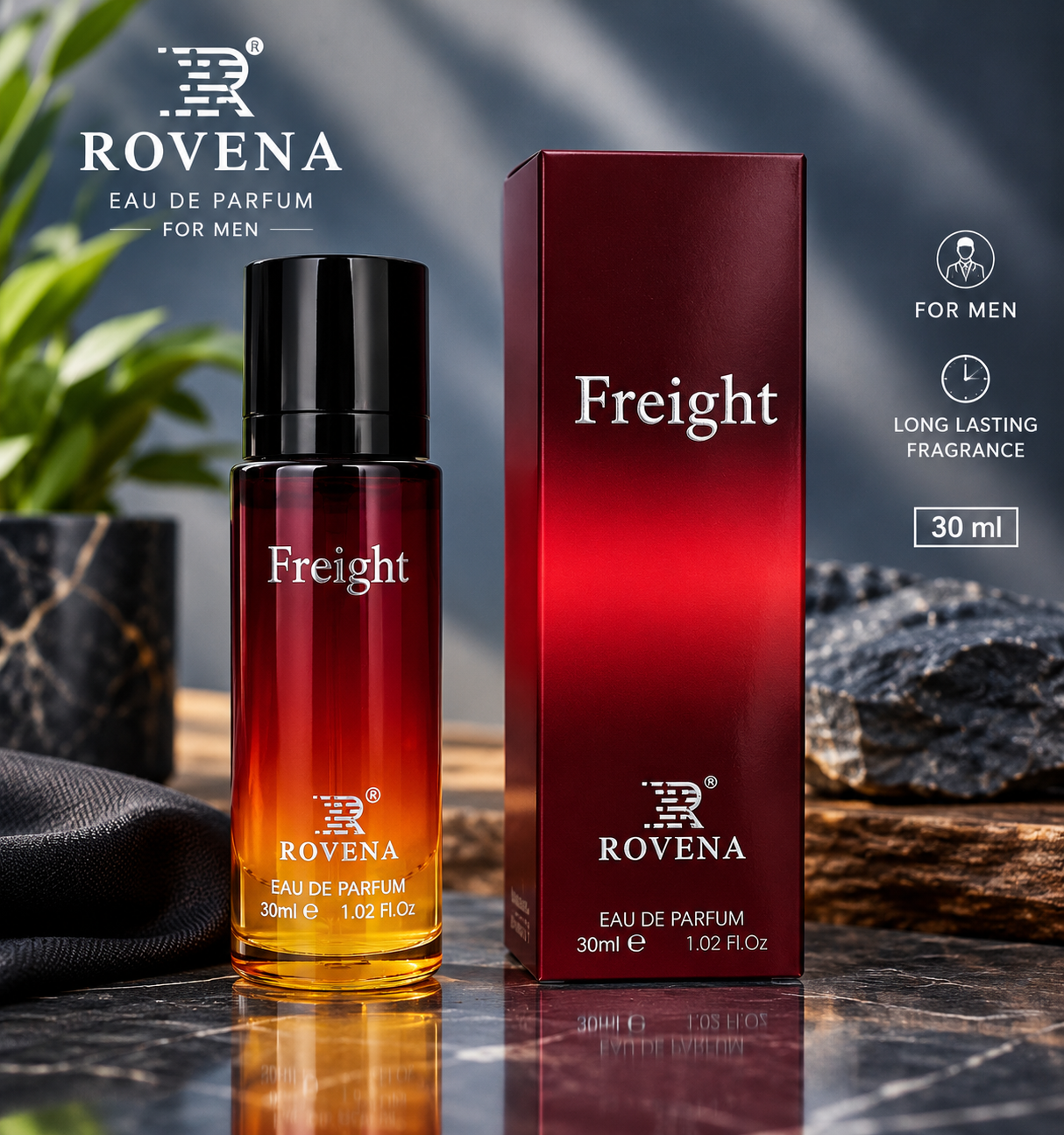 عطر مردانه فارنهایت 30 میل برند روونا